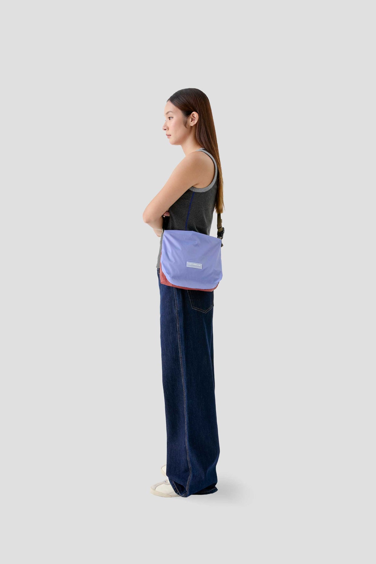 Periwinkle/Maroon