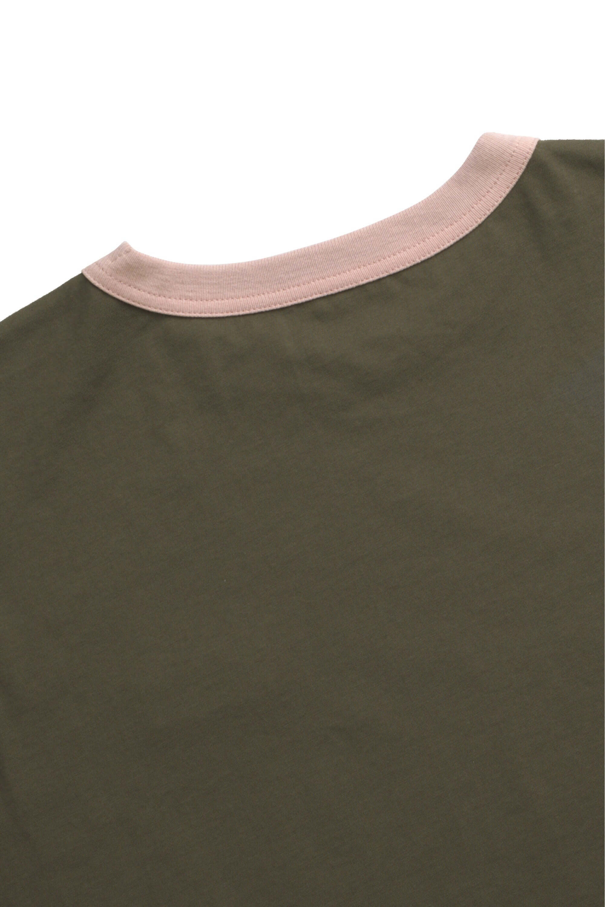 Olive Colourblock Tee